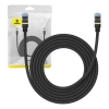 Мрежов кабел Baseus, Cat7, RJ-45 към RJ-45, 10Gbps, 3м, Черен | B0013320B111-04 3