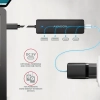 USB хъб AXAGON HUE-C2C, 5-портов, USB-C 3.2 Gen 1, Черен 4