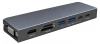 USB хъб BE HD702, 7-портов, USB-C 3.2 Gen 2, PD 100W, HDMI 4K/60Hz, SD/TF card, Сив 2