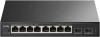 Суич Cudy GS108ES2, 8-портов, Gigabit, Easy-Managed, 2xSFP слота, Черен 1