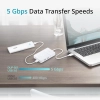 USB хъб D-Link 5-in-1 USB-C Hub with Wireless HDMI, Бял | DUP-501 5