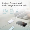 USB хъб D-Link 5-in-1 USB-C Hub with Wireless HDMI, Бял | DUP-501 6