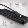 USB хъб AXAGON HUE-C2C, 5-портов, USB-C 3.2 Gen 1, Черен 2
