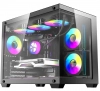 Darkflash B275 Pro, Mini Tower , 6 Fans, Black  1