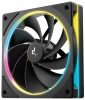 Комплект вентилатори DeepCool FL12R SE, 3 x 120mm, aRGB, Reverse, Black | R-FL12RSE-BKAPN3-G      4