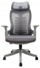 Дизайнерски офис стол Lido Lux HB lumbar - Сив 3