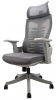 Дизайнерски офис стол Lido Lux HB lumbar - Сив 2