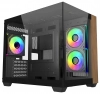 Cooler Master Elite 481 Wood, Mini Tower, 3 Fans, Black | E481-KHNN-S00 1