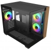 Cooler Master Elite 481 Wood, Mini Tower, 3 Fans, Black | E481-KHNN-S00 3