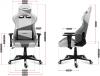 Геймърски стол Huzaro Force 6.2 White Mesh 9