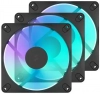 Fractal Design Dynamic 3 RGB 140mm, 3 броя, Черен | FD-F-DR3-1403 2