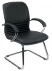 Посетителски стол Nowy Styl Mirage Steel CF/LB - Черен 1