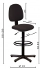 Висок офис стол Nowy Styl Regal RB C - Черен 3