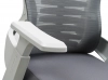 Дизайнерски офис стол Lido Lux HB lumbar - Сив 7