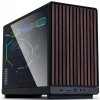 Lian Li DAN A3-mATX, Tempered Glass, Black Wood Edition 1