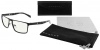Компютърни очила Gunnar Fremont 01030, Clear Pro, Onyx Black 5