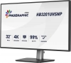 Професионален монитор Iiyama ProGraphic HB3201UHSNP-B1, 31.5", IPS Black, 4K UHD (3840 x 2160), 60Hz, 4ms, HDR, Черен 4