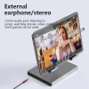 Докинг станция със стойка за таблет BE ST801, 9-в-1, USB-C 3.0, PD 100W, Сива 3