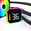 Водно охлаждане Montech HyperFlow Digital 360, Black 6