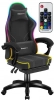 Геймърски стол Huzaro FORCE 3.7, RGB - Черен 1