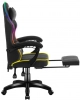 Геймърски стол Huzaro FORCE 3.7, RGB - Черен 5