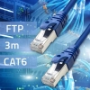 Кабел Qoltec LAN FTP CAT6 Patch, 3м, Син | 54538 5