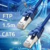 Кабел Qoltec LAN FTP CAT6 Patch, 1.5м, Син | 54536 5