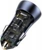 Зарядно за кола Baseus TZCCJD-B0G Golden Contactor Pro, USB, 40W + кабел Type-C към Lightning 1м, Черен 4