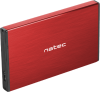 Кутия за твърд диск Natec RHINO Go 2.5", USB 3.0, Червен | NKZ-1279 1