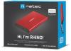Кутия за твърд диск Natec RHINO Go 2.5", USB 3.0, Червен | NKZ-1279 6