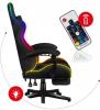 Геймърски стол HUZARO FORCE 4.7 RGB Mesh с подвижна опора за крака - Черен 9