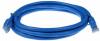 Мрежов пач кабел ACT U/UTP, CAT 6, RJ-45 - RJ-45, 5.0 m, Медни проводници, Син, Булк опаковка 2