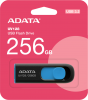 USB Флаш памет 256GB UV128 Adata, USB 3.2, Черен/Син | AUV128-256G-RBE 4