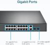 Суич TP-Link Jetstream, 16-портов с PoE, 2-SFP порта, неуправляем | TL-SG1218MP 4