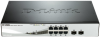 Суич D-Link 8-портов Gigabit PoE Smart с 2 SFP ports | DGS-1210-08P 1