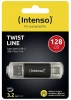 USB флаш памет Intenso Twist Line 128GB, USB-A/C 3.2 Gen 1, Черна | 3539491 3