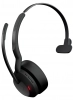 Безжична Bluetooth моно слушалка Jabra Evolve2 55 Stereo, Link380a, MS, Черна | 25599-899-999 2