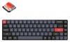 Безжична геймърска Механична клавиатура Keychron K7 Pro, QMK/VIA, Hot-Swappable Low Profile Gateron Red Switch, RGB, Черна | K7P-H1 1