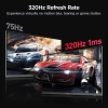 Геймърски монитор KOORUI G2721E, 27" Fast IPS QHD (2560 x 1440), 320Hz, Adaptive Sync, HDR 400, Черен | G2721E 12