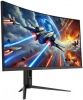 Геймърски монитор KOORUI G3441XC, 34" VA WQHD (3440 x 1440), 240Hz, Curved, Free-sync, G-Sync, Черен | G3441XC 3