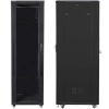 Комуникационен шкаф Lanberg 19" 42U (600x1000), Свободно стоящ, Черен | FF01-6042-12B 1