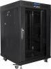 Комуникационен шкаф Lanberg 19" 15U (600x600), Свободно стоящ, LCD панел, Черен | FF01-6615-12BL 4
