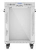 Комуникационен шкаф Lanberg 19" 15U (600x800), Свободно стоящ, LCD панел, Сив | FF01-6815-12SL 3