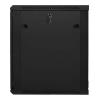 Комуникационен шкаф за стена Lanberg 19" 15U (600x600), Черен | WF01-6615-10B 4