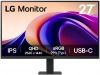 Монитор LG 27U631A-B, 27" IPS, QHD (2560 x 1440), 100Hz, 5ms, Черен | 27U631A-B 1