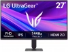 Геймърски монитор LG UltraGear 27G411A, 27", FHD (1920x1080) IPS, 144Hz, FreeSync Premium Pro, HDR, Черен | 27G411A-B 1