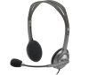 Слушалки Logitech H111 Stereo, Сиви | 981-000593 1