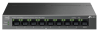 Суич TP-Link LS109P, 9-портов, PoE+, Черен 1