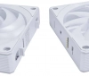 Комплект вентилатори Lian Li UNI Fan CL Wireless, 3 x 120 mm, ARGB, Бял | 12CL1W3W 8
