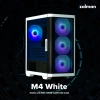 Компютърна кутия Zalman M4 ARGB mATX Mini-Tower, White 11